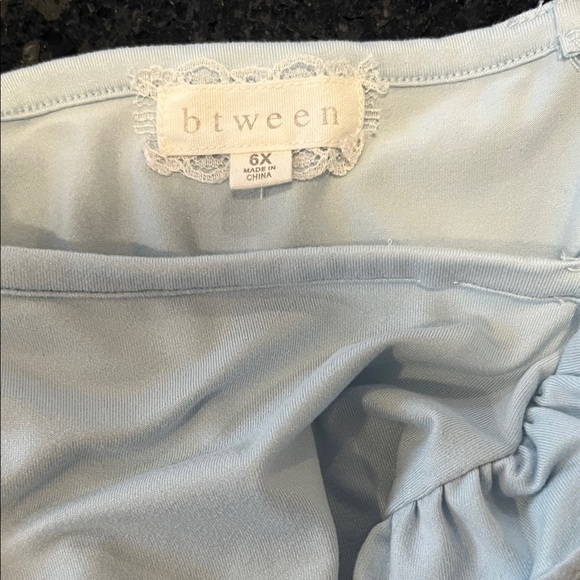 btween Light Blue and Floral Kids Rompers - Picture 8 of 11